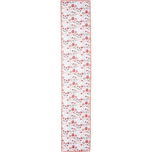 Autumn Print Wavy Edge Table Runner