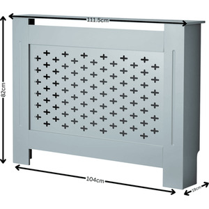 Grey Home Source Crofton Medium Radiator Cover Unit  shot 16098074