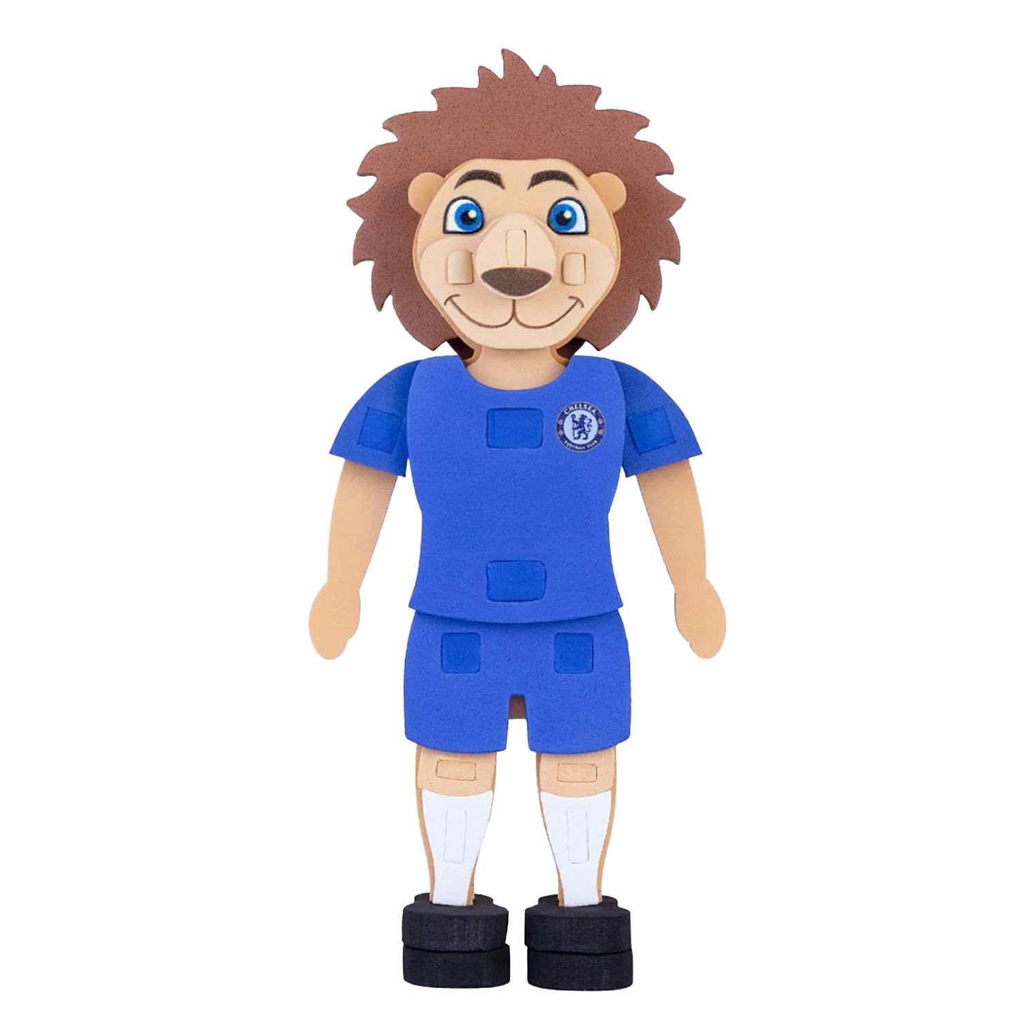 Chelsea Fc Foam Mascot Puzzle - Blue/Brown/White