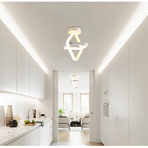 Chandelier Squares White