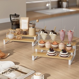 SONGMICS Spice Rack, Set of 2 Cabinet Shelf Organisers