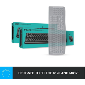 Logitech Silicone Cover for Keyboard - Liquid-proof, Durable