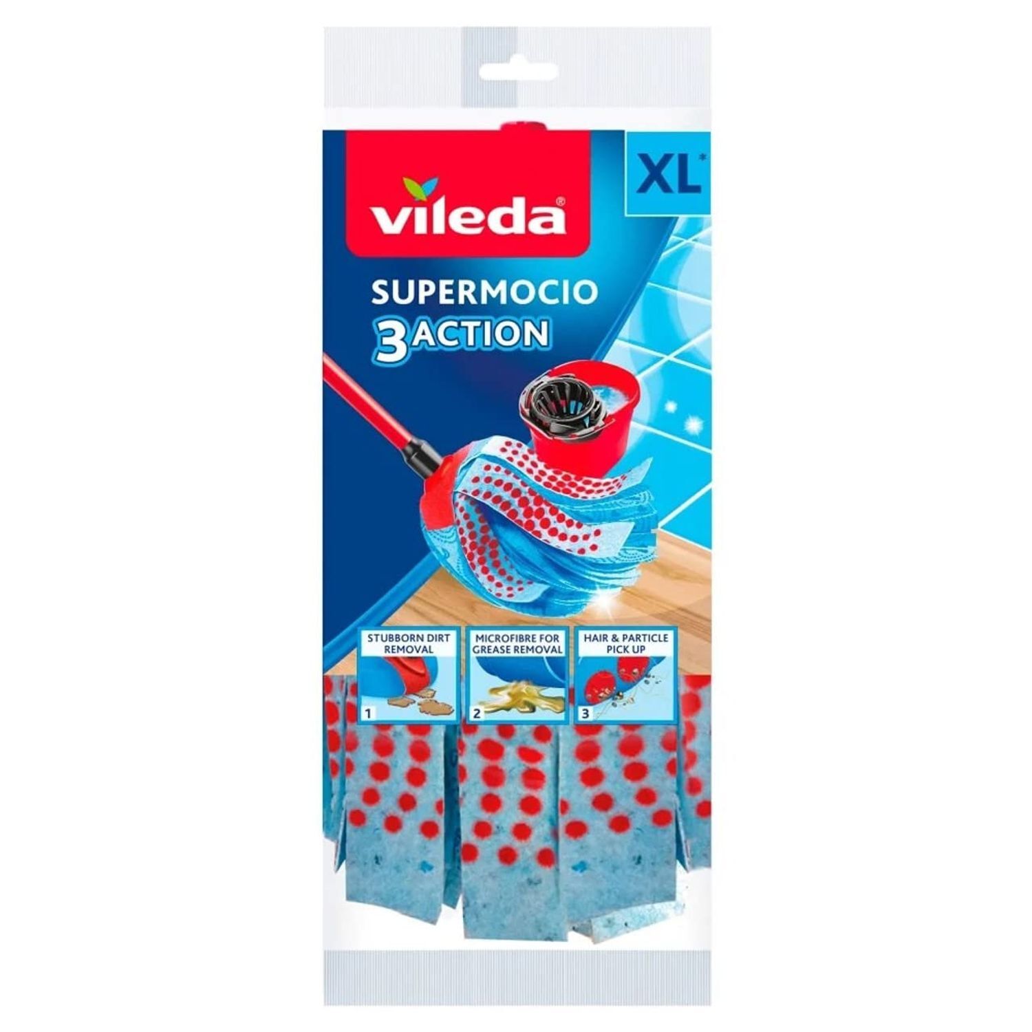 Image of Vileda Supermocio Mop Head (Pack of&hellip;