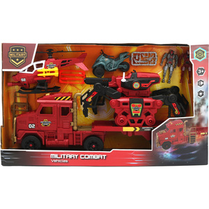 Military Combat Vehicle Toy Set