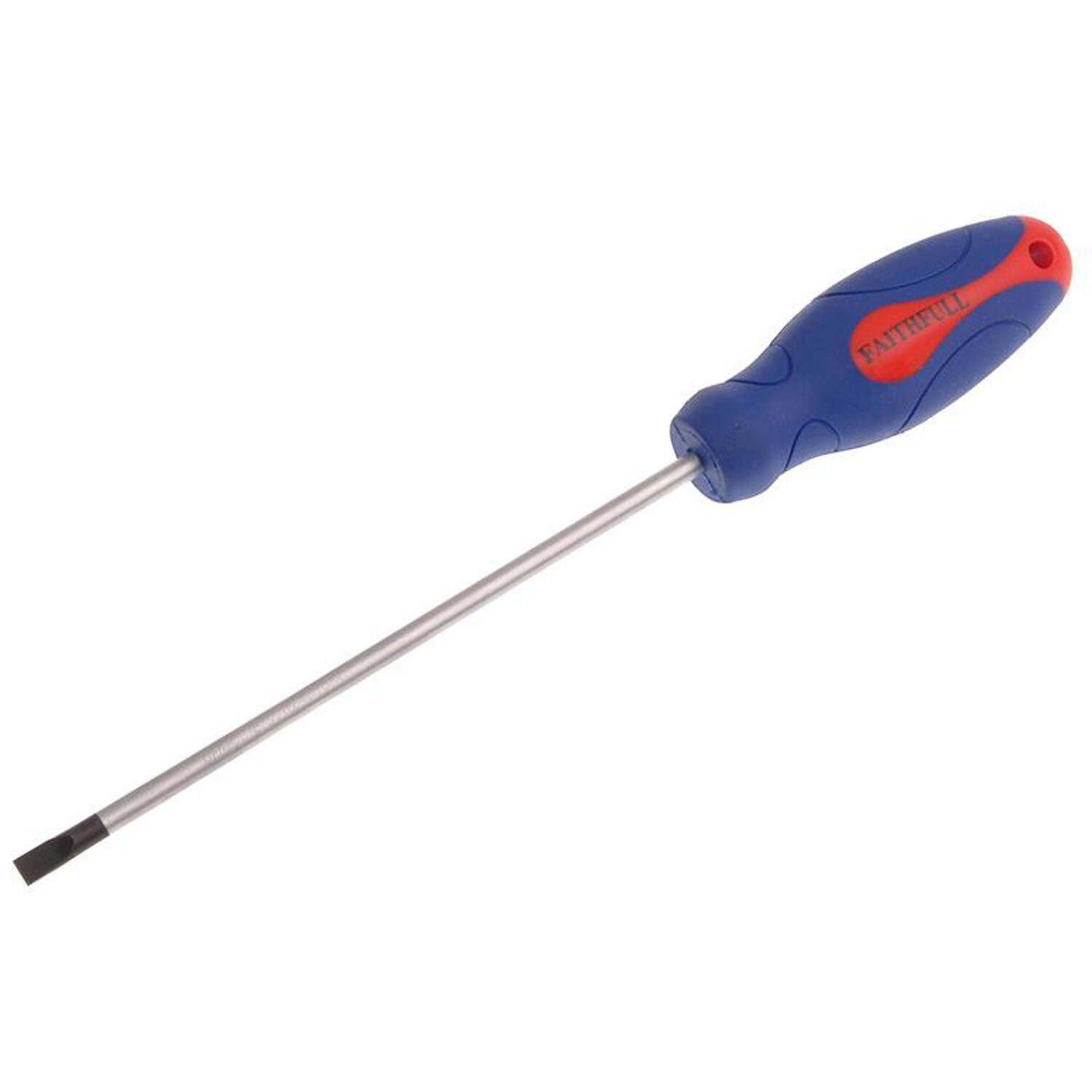 Faithfull Faisdp150 Soft-Grip Screwdriver Slotted Parallel Tip 5.5Mm X 150Mm - Image 9