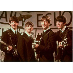 The Beatles Daily Echo Postcard