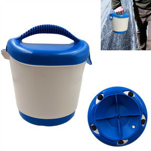 Grit Spreader Hand Held Rock Salt Shaker Spreader