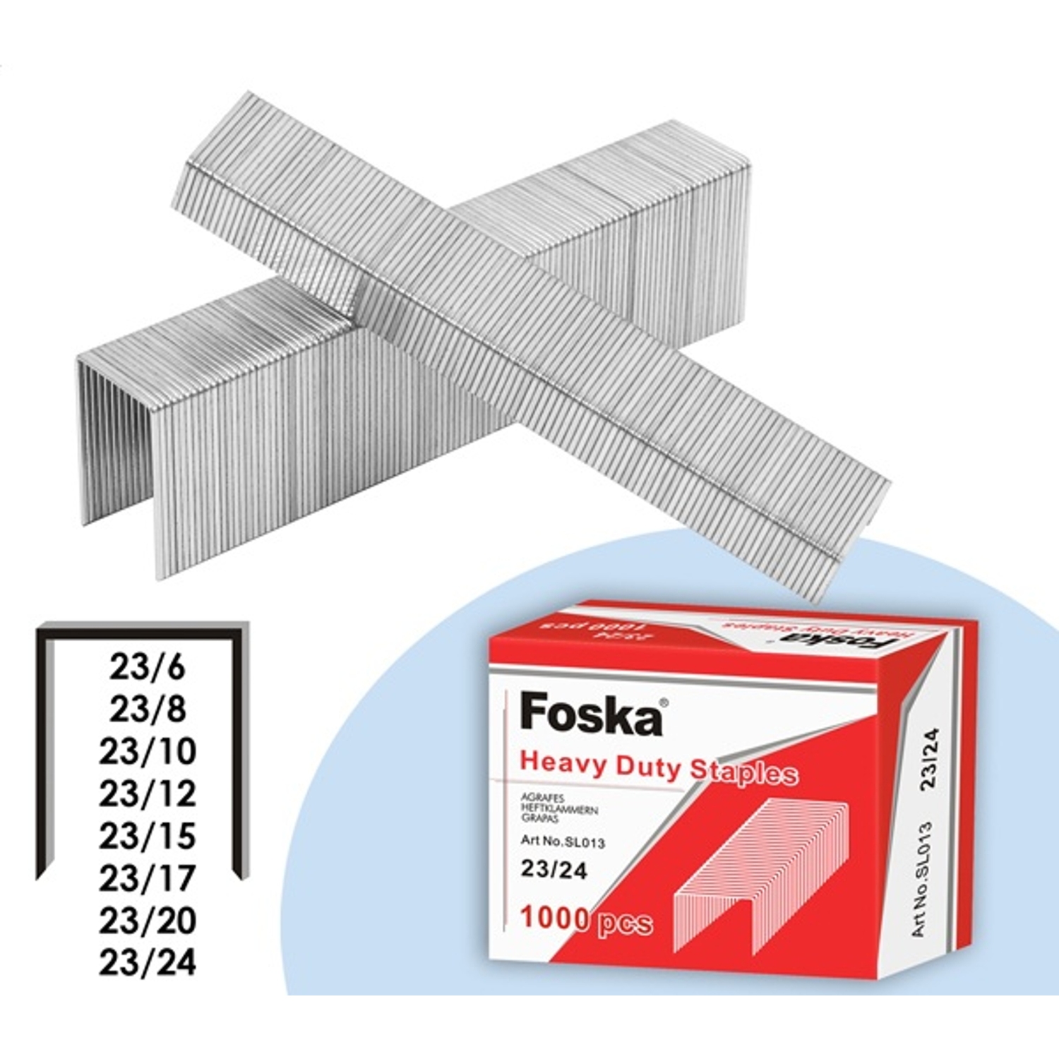  - Pack Of 1000 Heavy Duty 23/20 Staples - Image 3