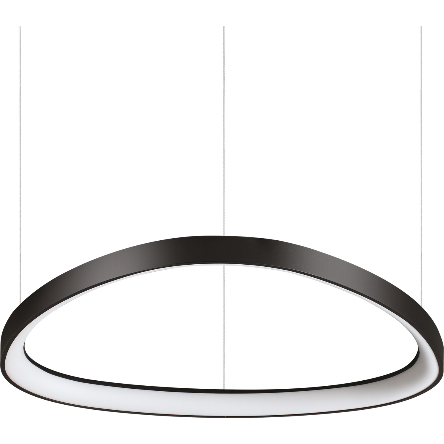 Ideal Lux Lighting Gemini Pendant Light Black - Black - Image 1