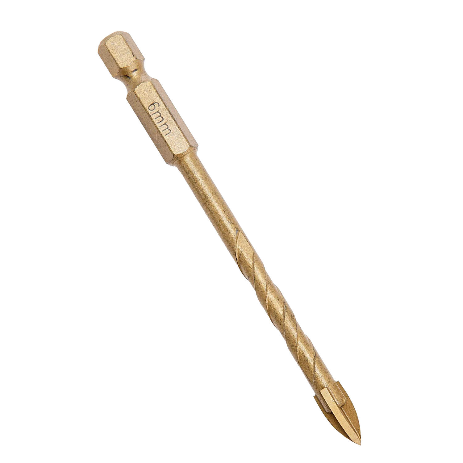 Abracs 4 Cutter Head Drill Bit - Gold
