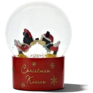 Widdop Gifts Mickey & Minnie Disney Festive Snow Globe