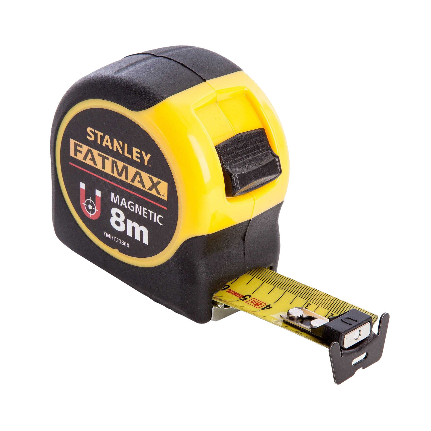 Stanley Fatmax Magnetic Tape Measure - Black/Yellow