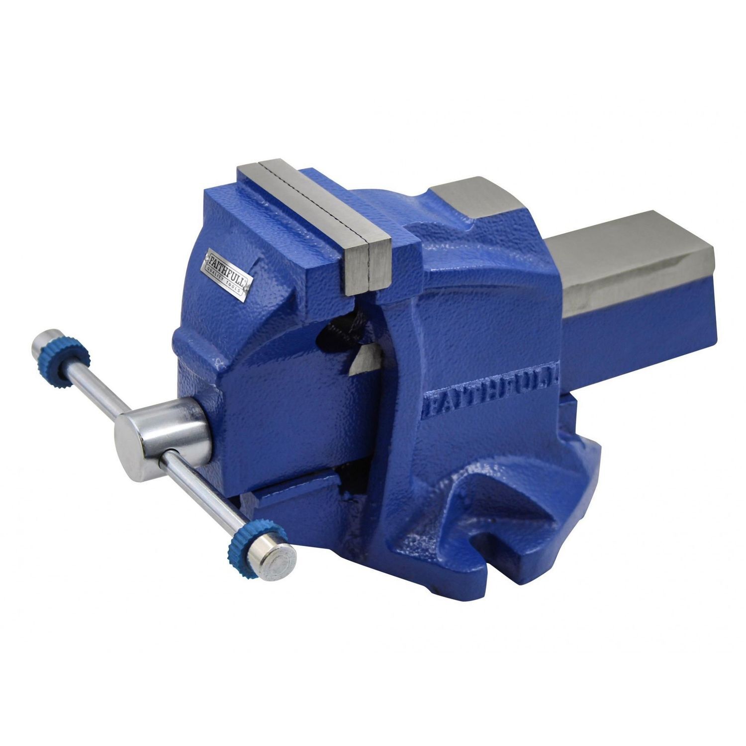 Faithfull Mechanics Vice With Magnetic Jaws B - Multi Colour