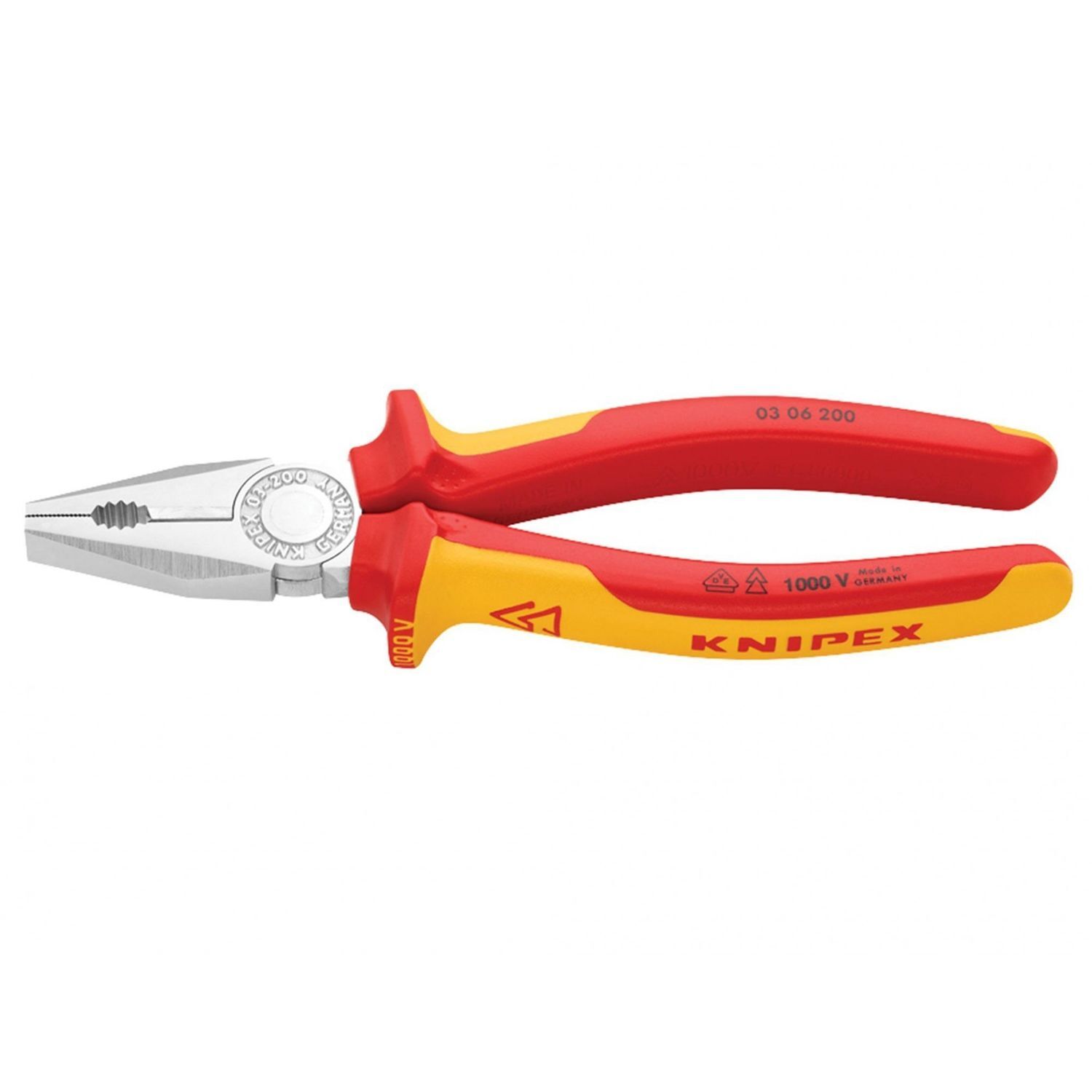Knipex Unisex Multicolor Vde Combination Pliers Size 03 - Image 4
