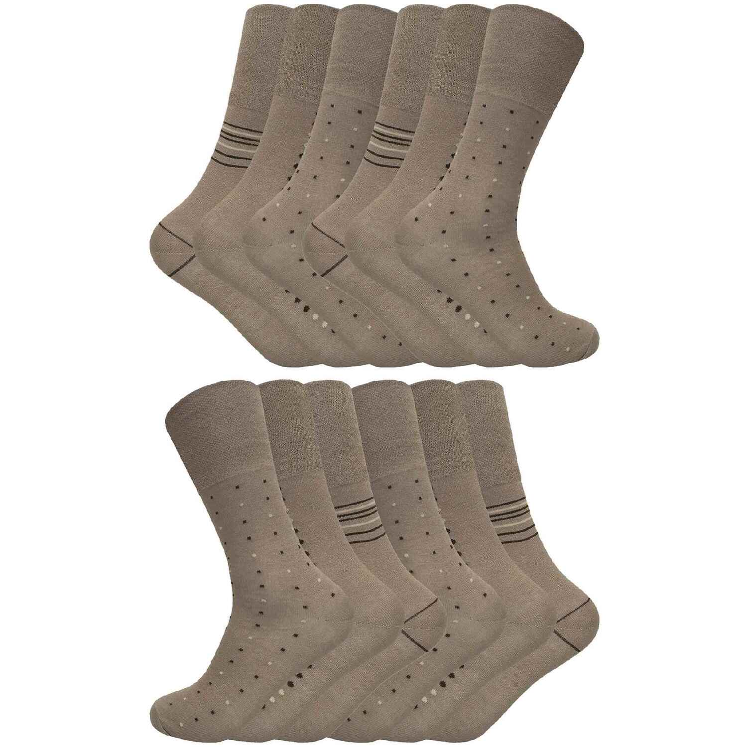Sock Snob Mens Loose Fitting Top Bamboo Socks - Image 2