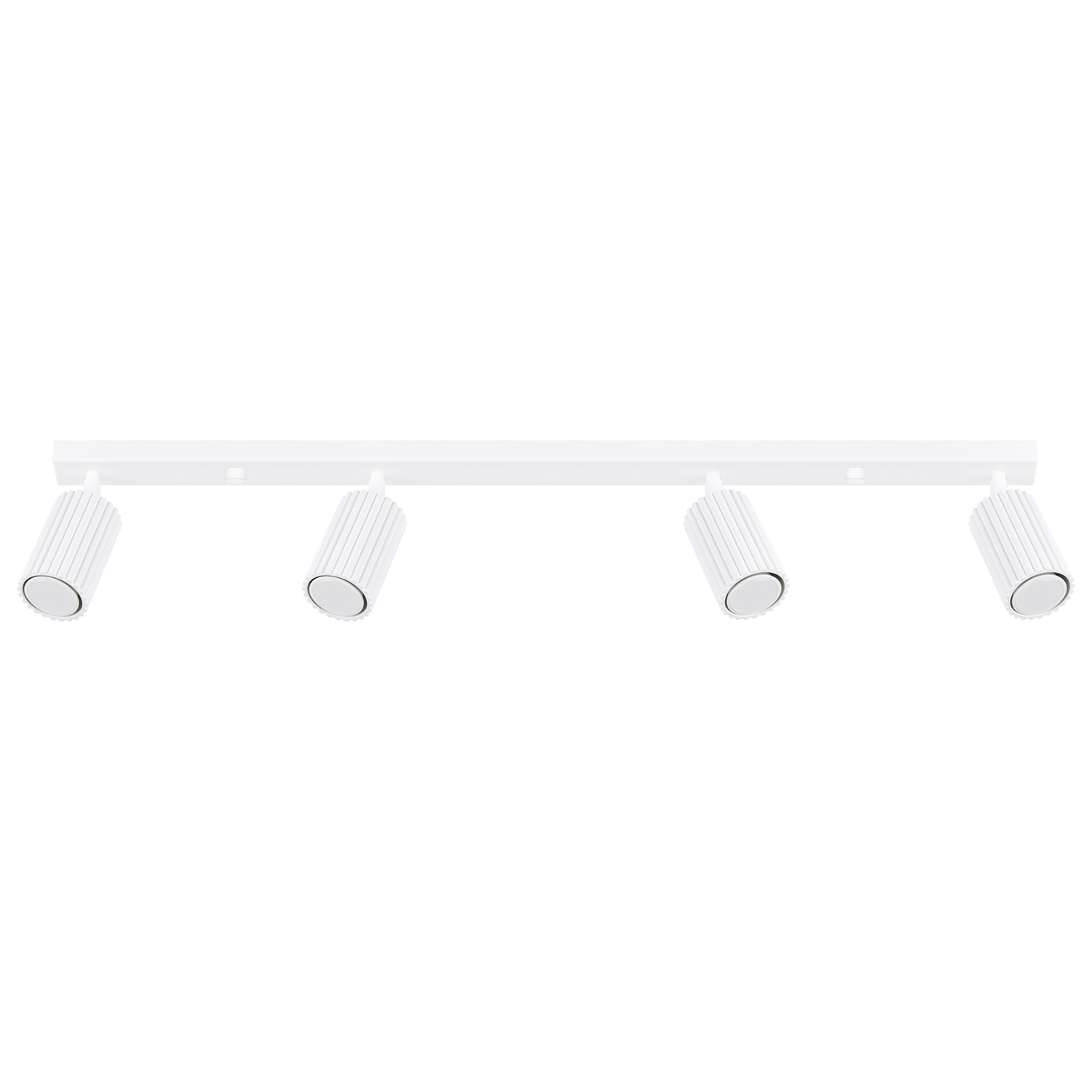 Sollux Lighting Carbon Downlight, White, Length 81 Cm, Aluminium, 4-Bulb. - Image 2