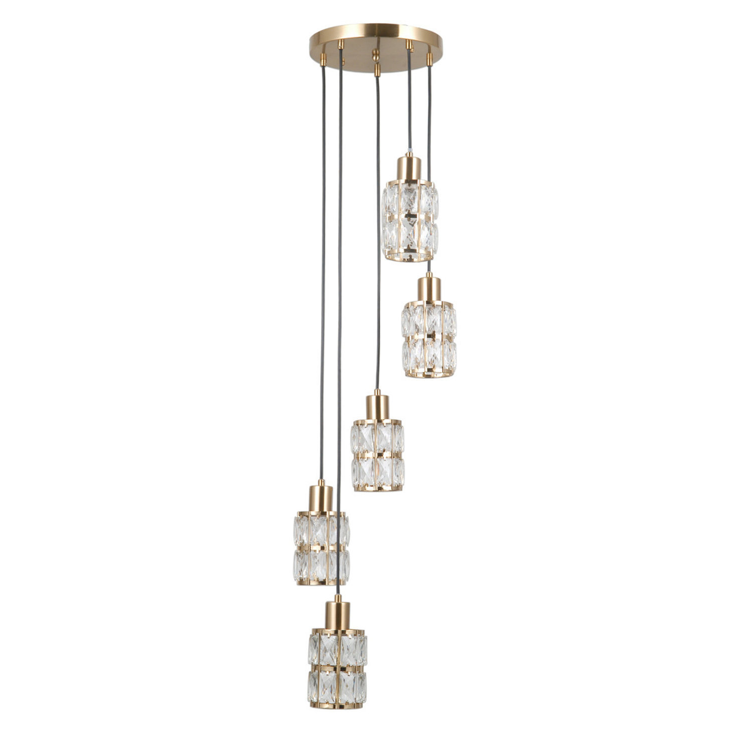 Italux Lighting Alma Pendant Light Gold - Gold