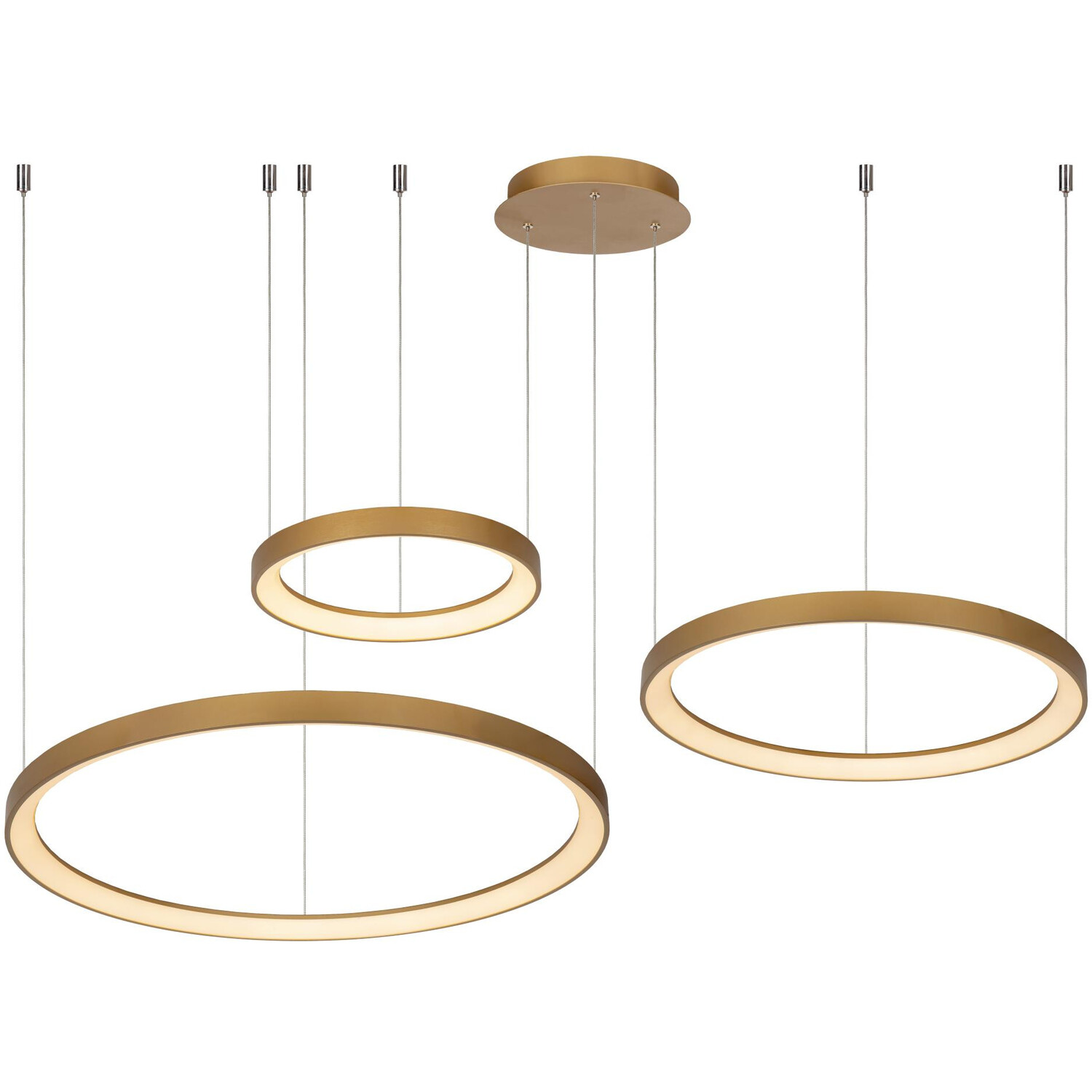 Lucide Lighting Lucide Pendant Light Brass D - Brass