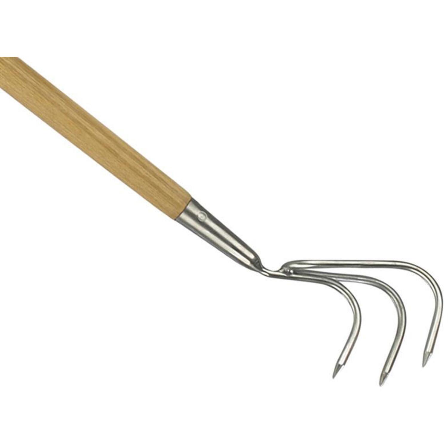 Kent & Stowe 70100042 Stainless Steel Long Handled 3-Prong Cultiva... - Image 6