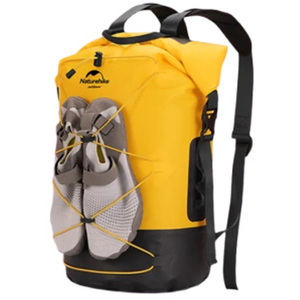 NATUREHIKE TB03 20L Wet-and-Dry Separation Waterproof Bag, Lemon Yellow.