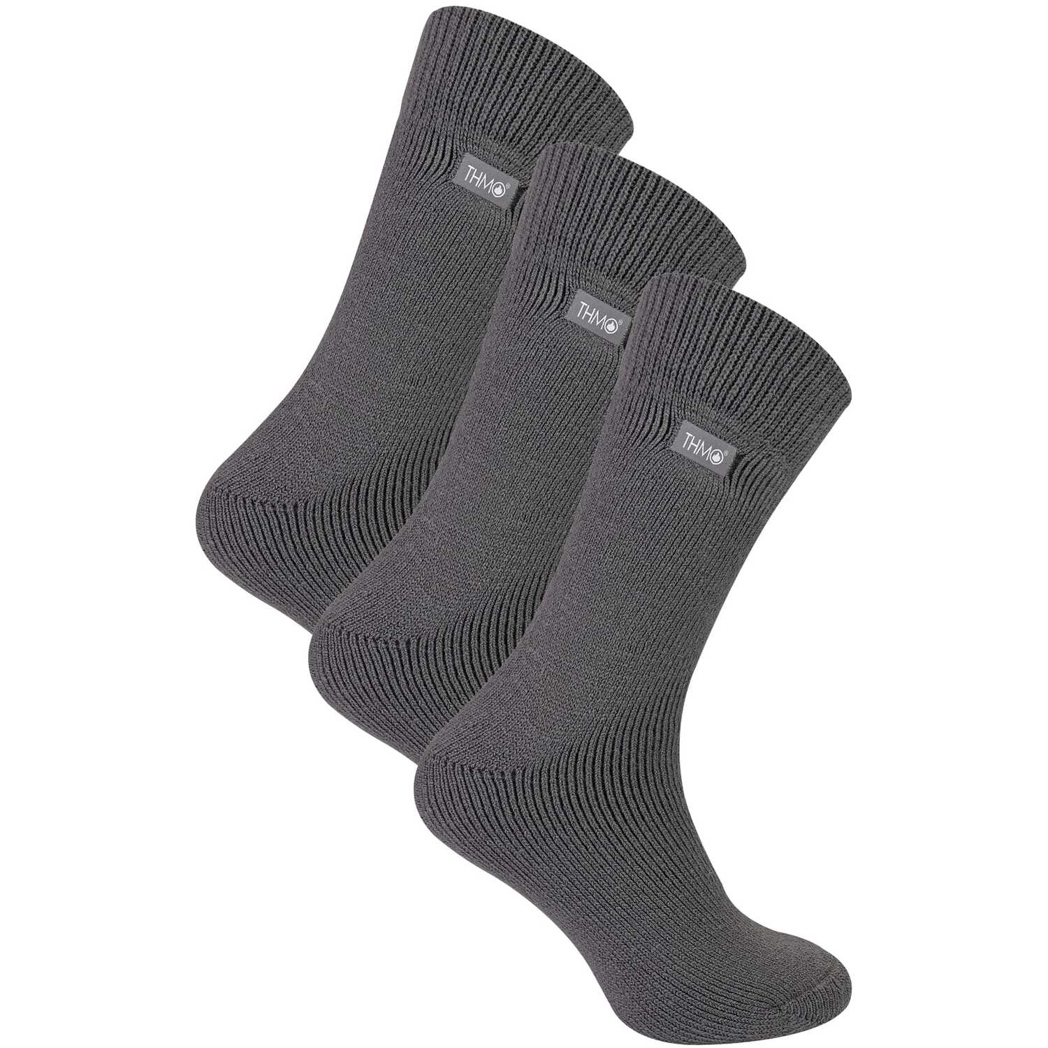 Thmo 3 Pack Mens Winter Socks With Comfort Top - Image 2