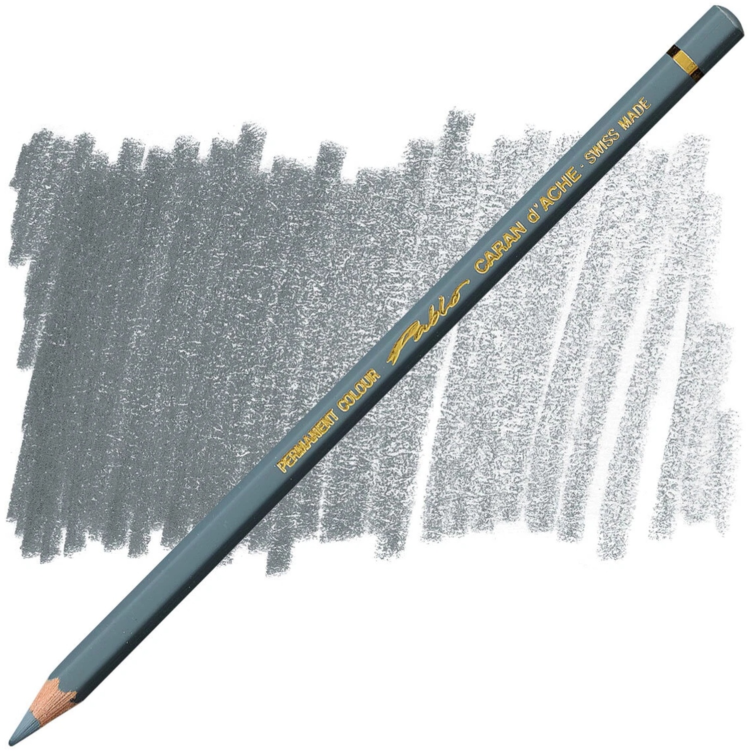 B&Q - Caran D'ache Pablo Grey Permanent Artist Colour PencilGris 005 - Image 1