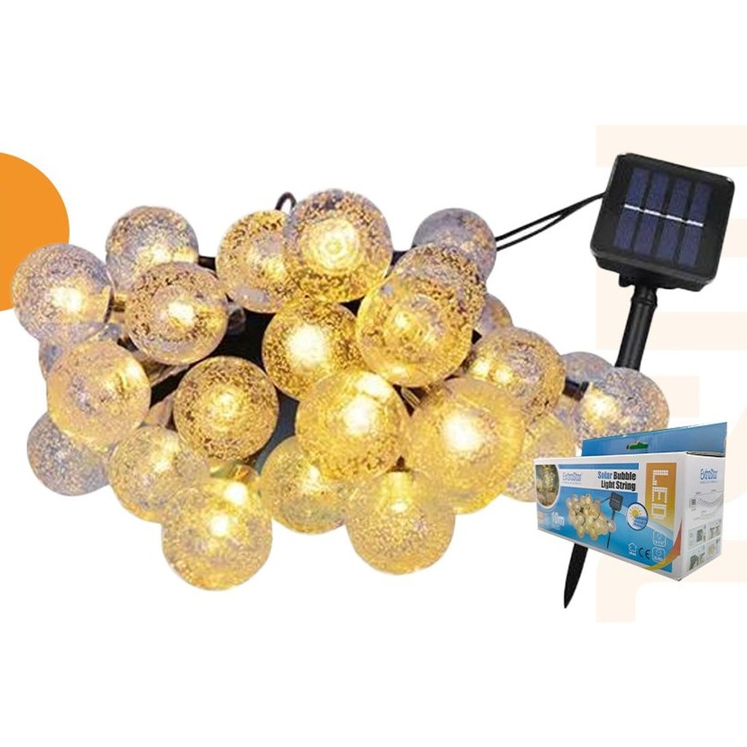 10M LED Solar String with 30LEDs