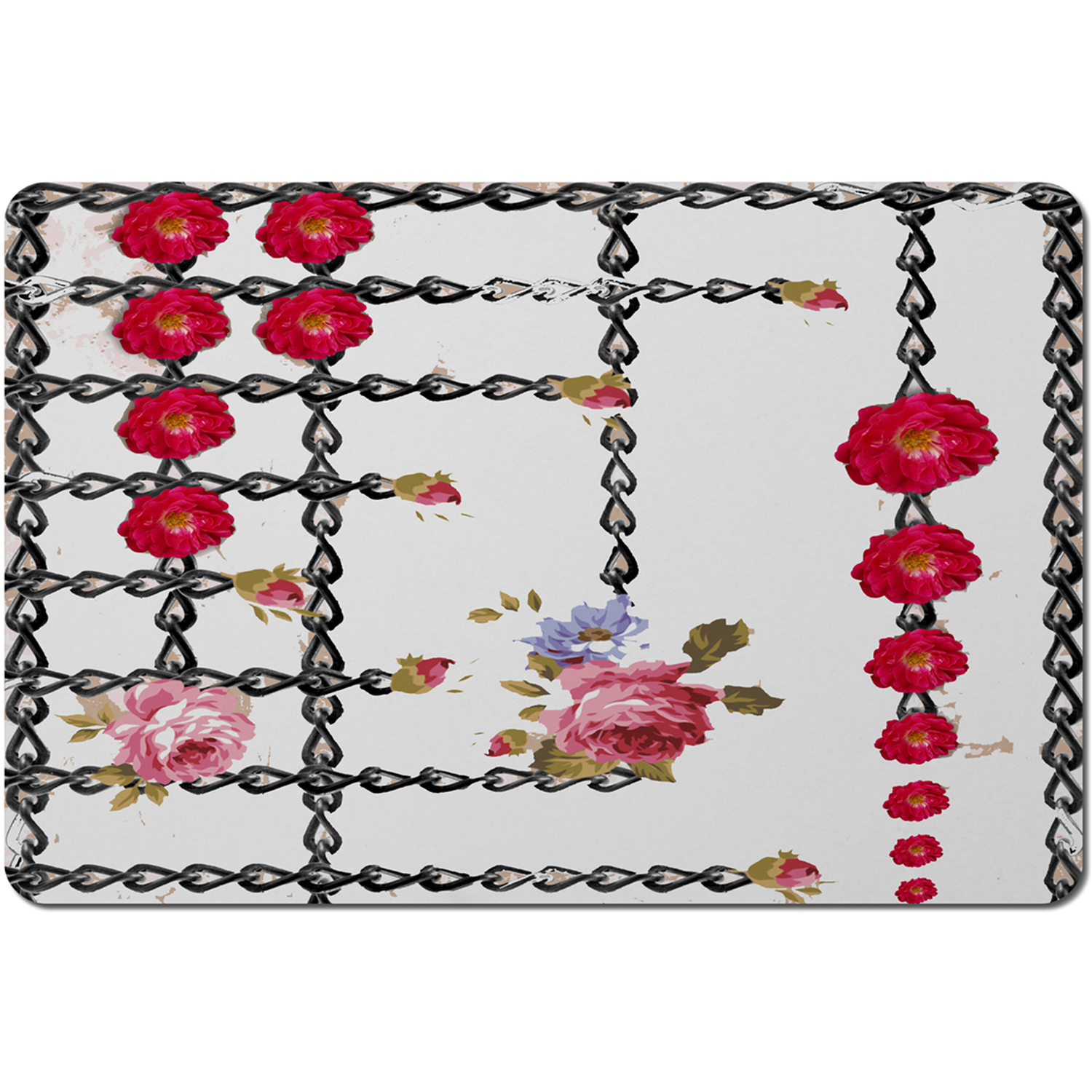 Roses  Chains Placemat - Red
