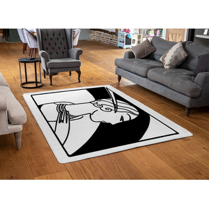 Art Deco Woman Rug