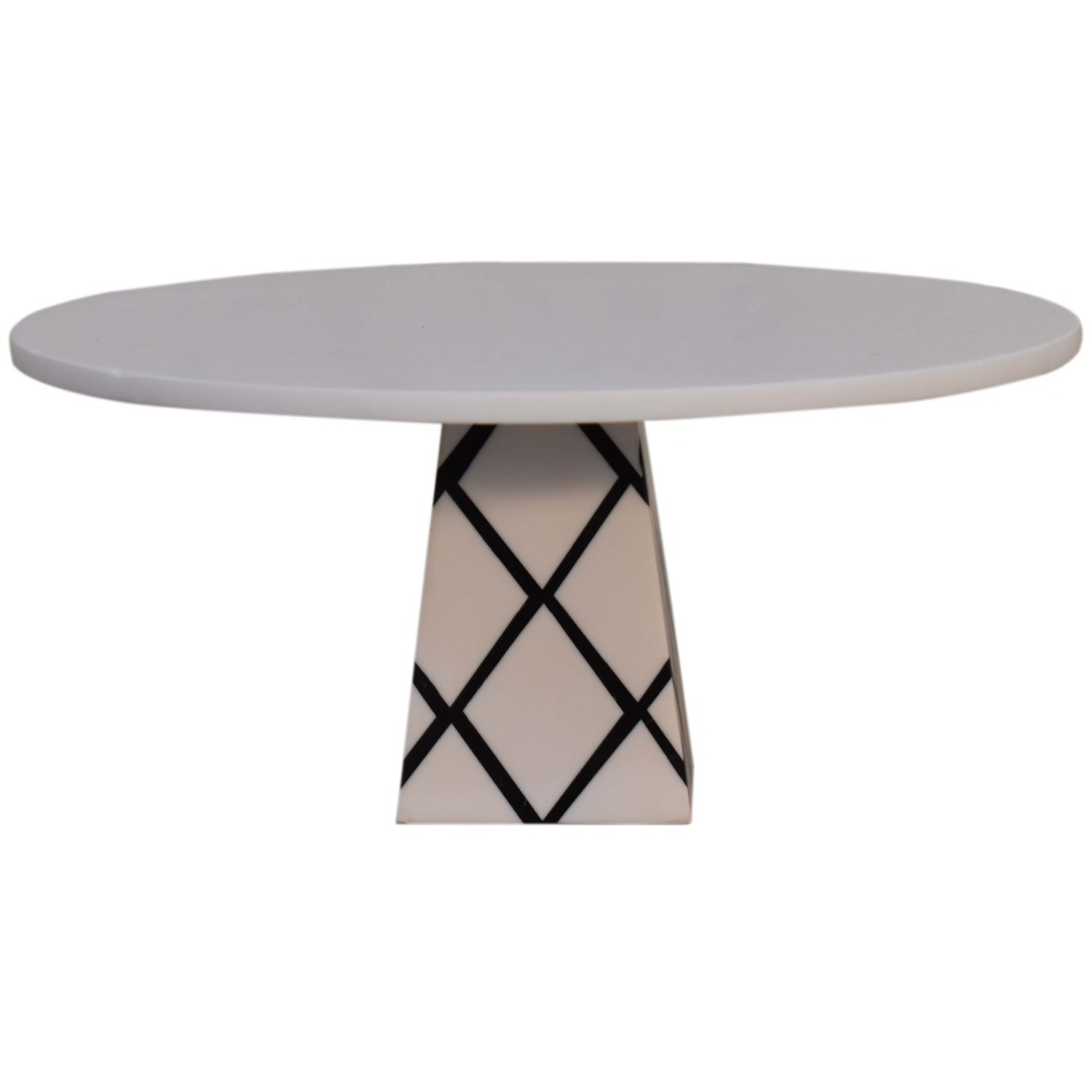 Image of Modern Hand Crafted White Cross Base&hellip;
