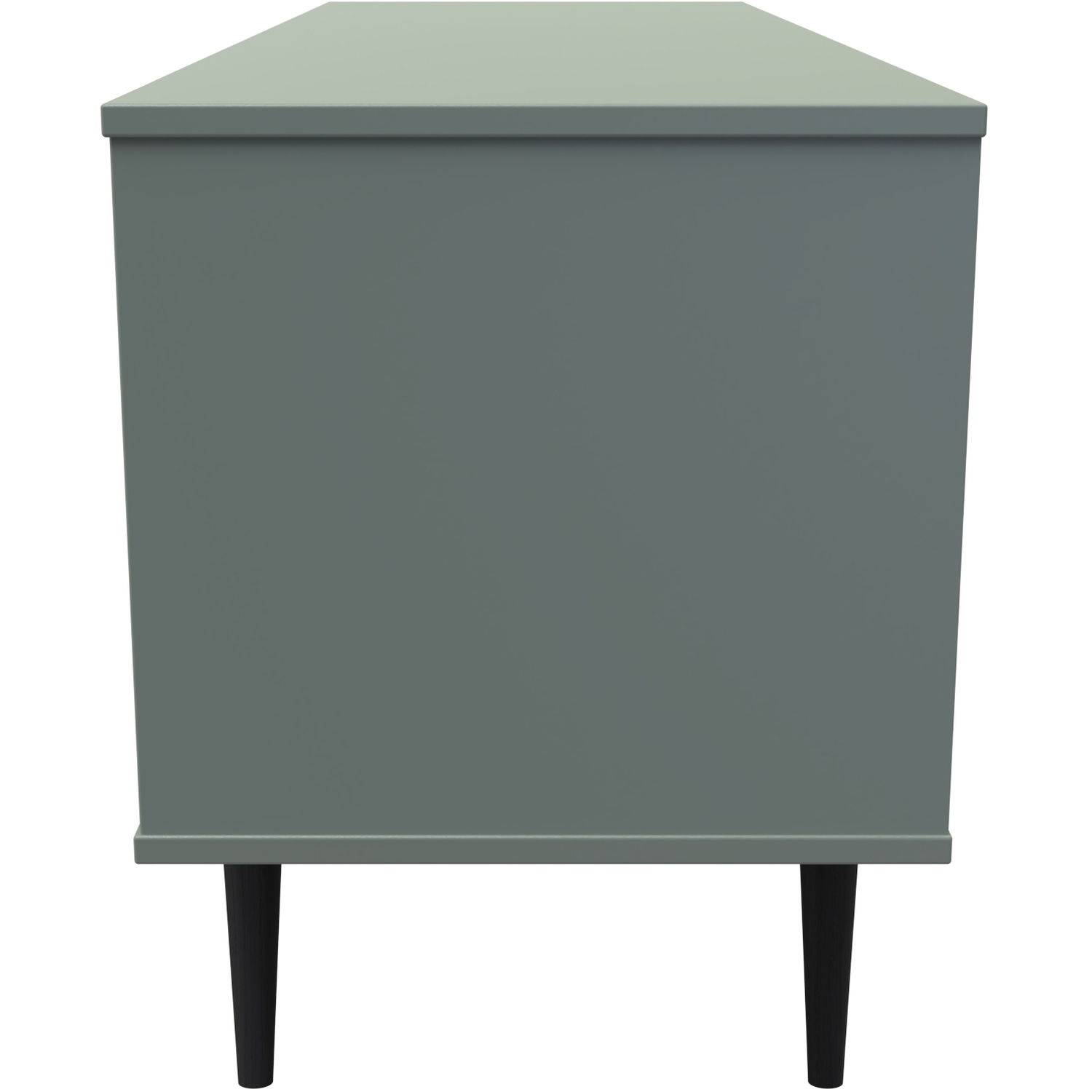 Pixel Ready Assembled 4 Drawer Bed Box - Reed Green