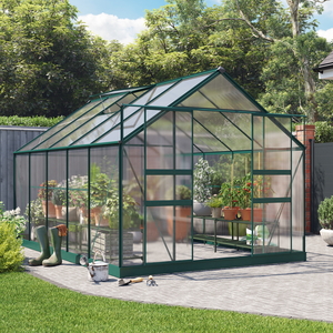 Harvester Walk-In Aluminium Polycarbonate Greenhouse