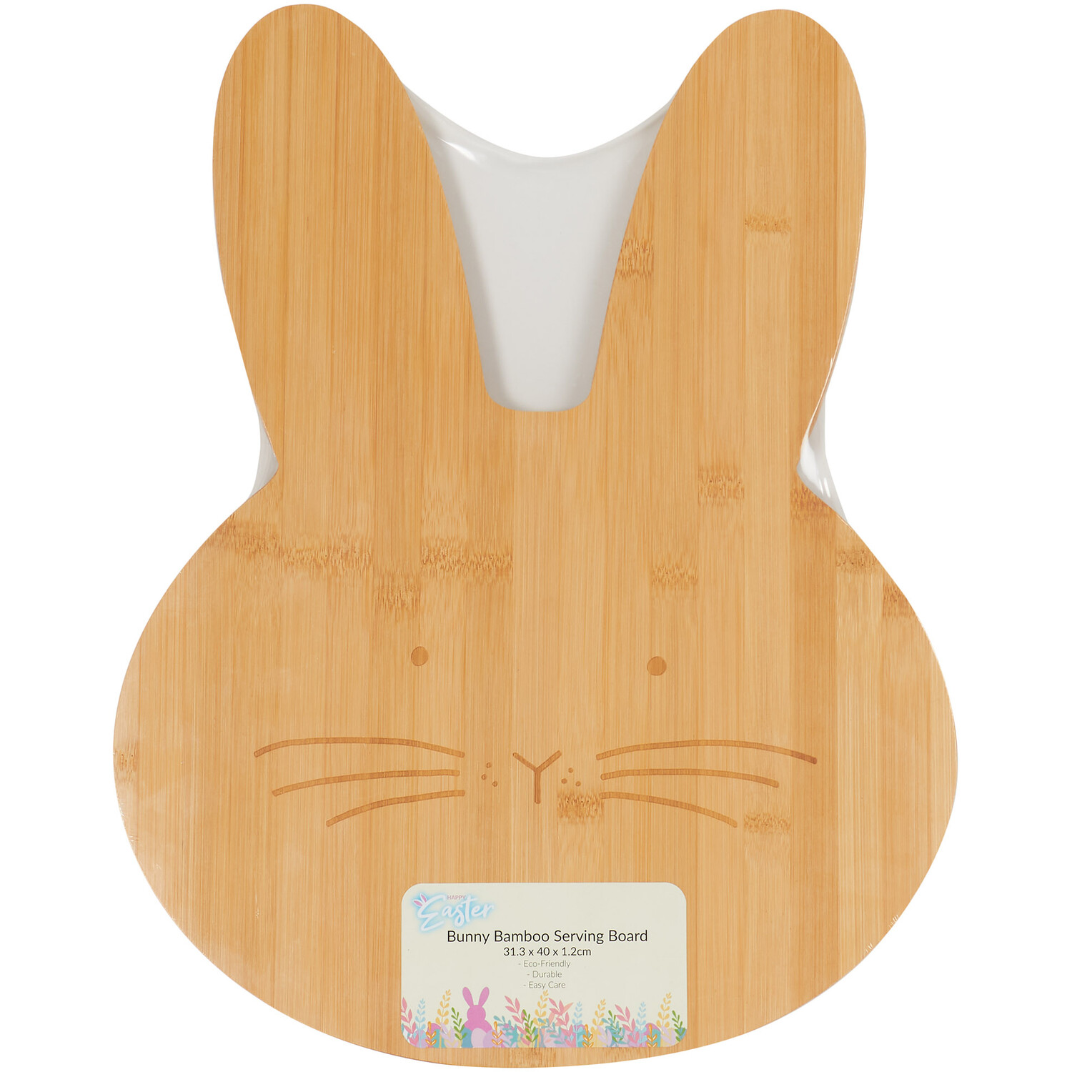 Image of Bunny Bamboo Serving Board - Natural