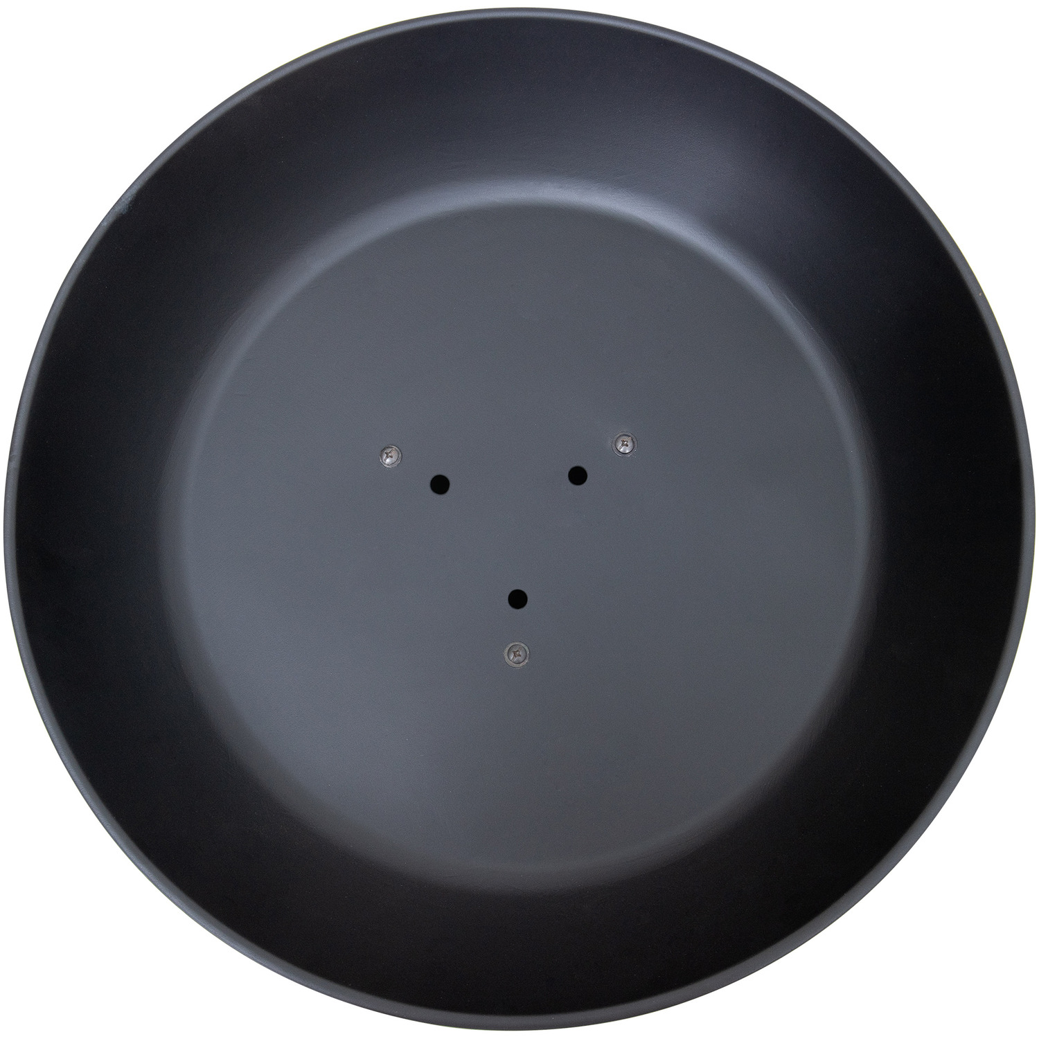 Sunjoy D58x23 5 Cm Outdoor Garden Black Steel Wood Burning Fire Pit - Black