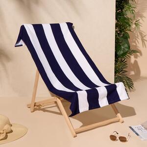 Stripe Print Beach Towel