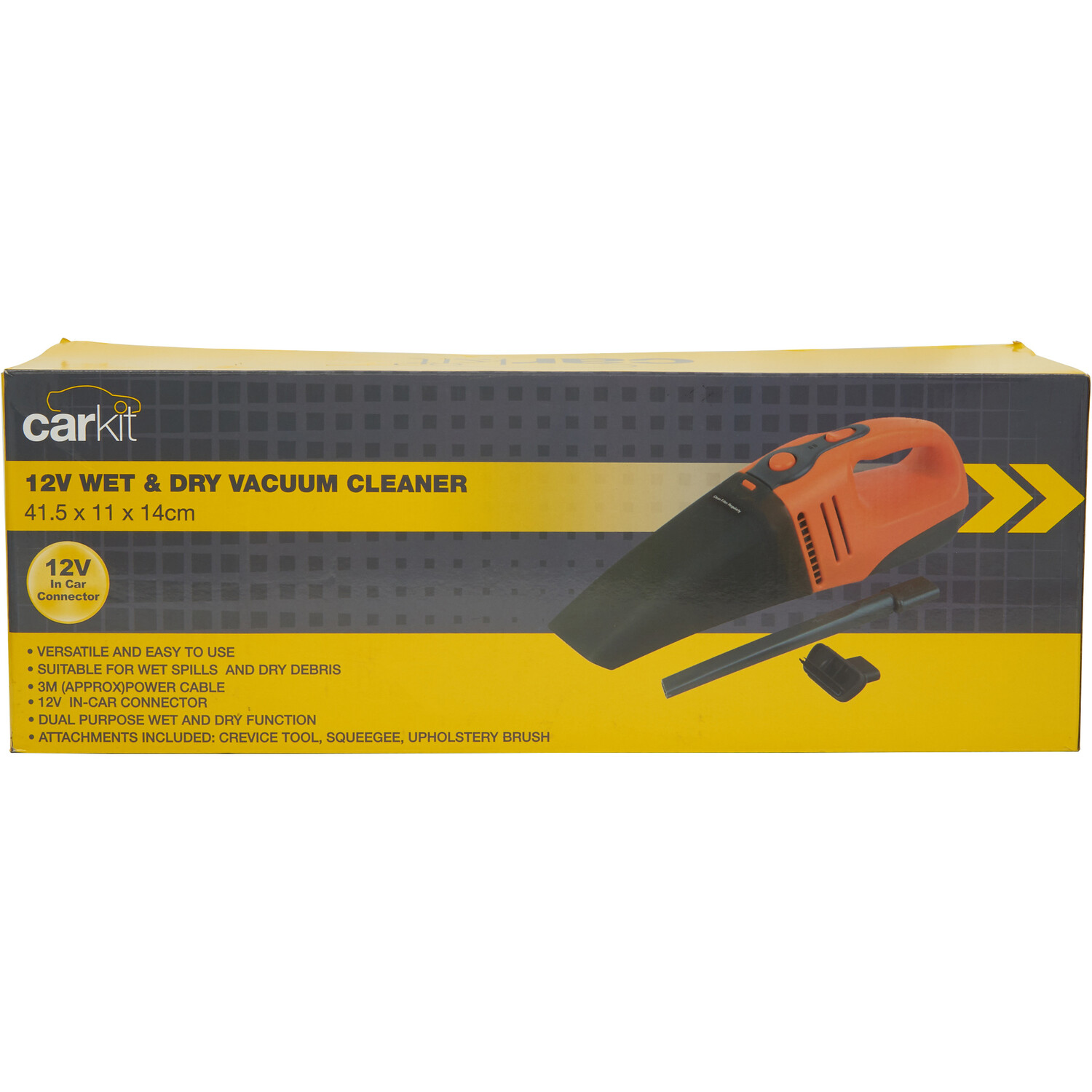 Carkit 12V Wet and Dry Car Vacuum Cleaner