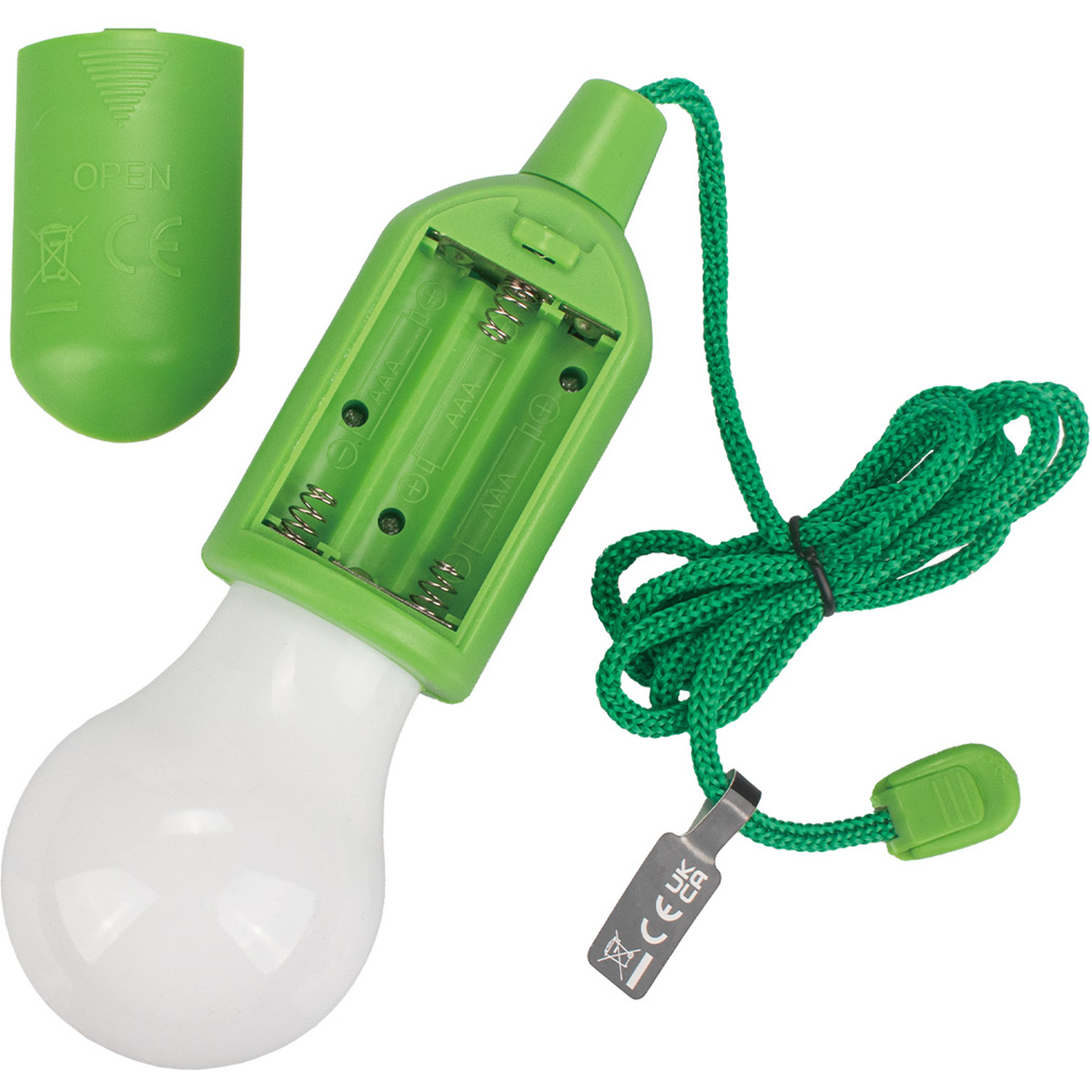 Portable Hanging String Lights Multicolour 6 Pack Battery Powered - Warm White