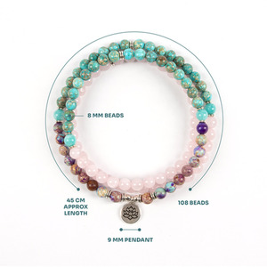 Rebirth Myga Mala Bead Necklace shot 5649328