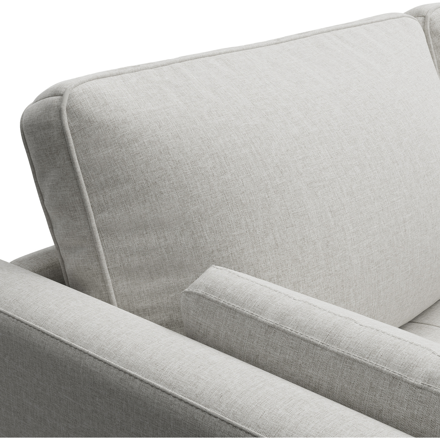 Linen Fabric 2 Seater Sofa Couch