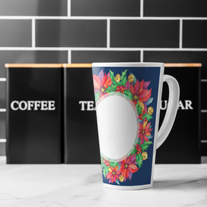 Holly  Bright Leaves Latte Mug