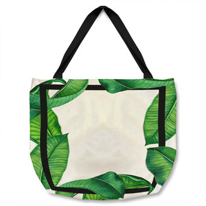 Botanical  Black Border Tote bag