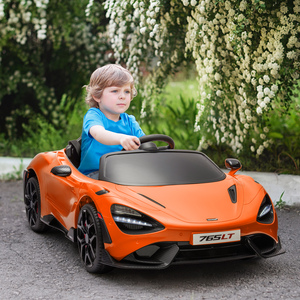 AIYAPLAY McLaren 765LT Licensed Ride on Car with Remote
