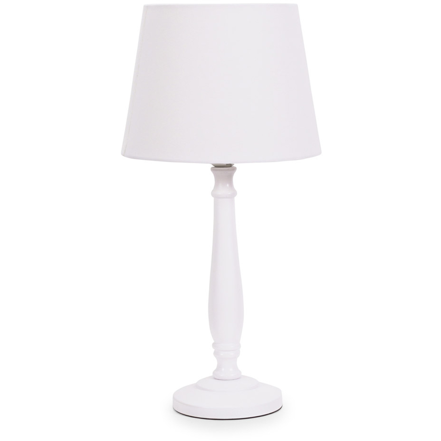 Image of Victoria White Table Lamp Tapered Shade&hellip;