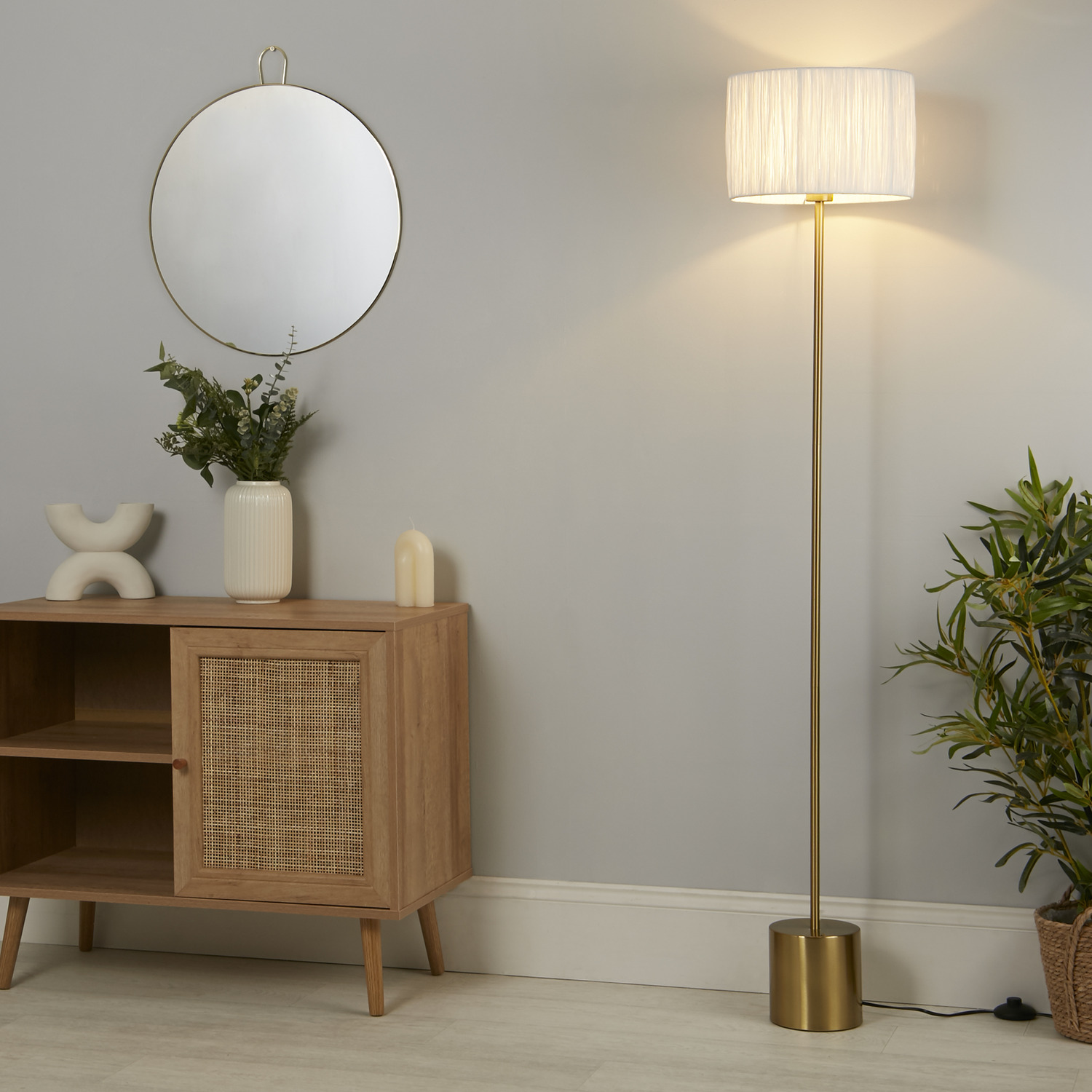 Sasha Led Table Lamp With Touch Dimming Black - Gold