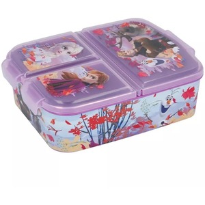 Official Licenced Frozen2 3-Compartment School Lunch Box