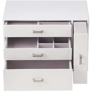 White Jewellery Box with Display Window shot 8038545