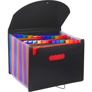 A4 Document Organiser Multi Color Pockets