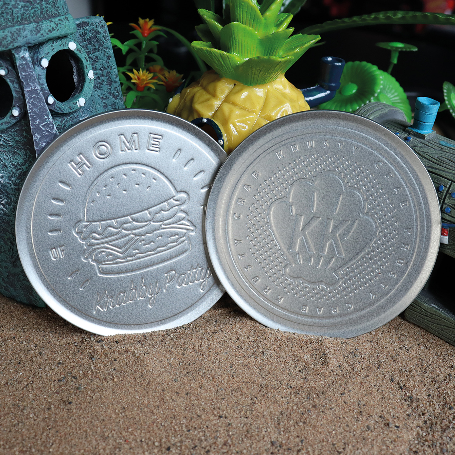 Image of SpongeBob SquarePants Set of 4 Embossed&hellip;