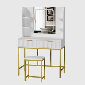 Annabelle Dressing Table Set with LED Mirror