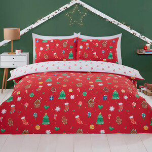 Christmas Friends Duvet Set